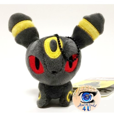 Officiële Pokemon center Umbreon knuffel pokedoll Mocchiri mascot +/- 9cm 
